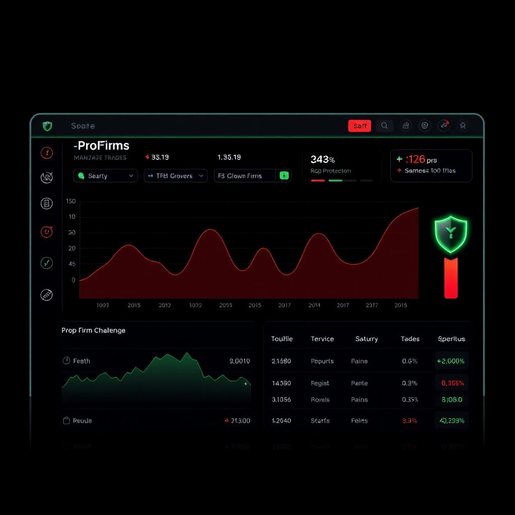 Prop Safe EA dashboard
